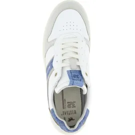 Mustang Damen Plateau Sneaker für Damen, beige, Größe 38 EU