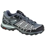 Salomon X Ultra Pioneer Gore-Tex Damen Wanderschuhe, Alle Wetterbedingungen, Sicherer Fußhalt, Stabil und gedämpft, Stormy Weather, 38