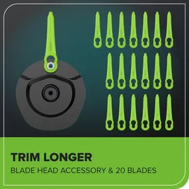 Greenworks ST24B216-01 inkl. 1 x 2,0 Ah