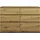 Burgbad Lin20 Waschtischunterschrank inklusive Konsolenplatte, Beckenausschnitt rechts, 6 Auszüge, 1402x552x900mm, SGRB140RF5353, Farbe: Eiche Dekor Urban