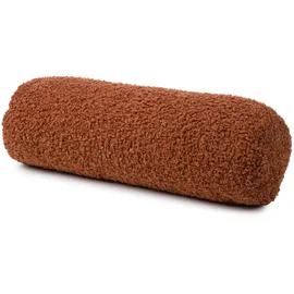 Gözze Curly Kissenrolle Rolf 20 x 60 cm Braun