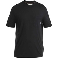 Icebreaker Merino 150 Tech Lite Iii Relaxed Pocket Short Sleeve T-shirt Schwarz XL Mann