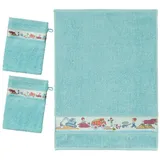 Erwin Müller Frottier Handtuchset 3-tlg. türkis