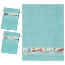 Erwin Müller Frottier Handtuchset 3-tlg. türkis