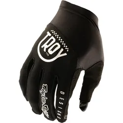 Troy Lee Designs Flowline Eyez Fahrrad Handschuhe, schwarz, Größe XL für Männer