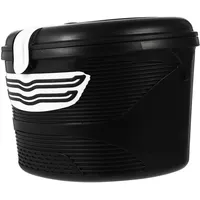 HOLIDYOYO Fahrradkorb Mit Schloss Vorne Aufbewahrungskorb Für Elektrofahrrad Abschließbarer Lagerungshalter Großes Fassungsvermögen Wasserdichtes Design Robuste Kunststoffrahmen Bike