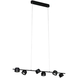 Paulmann Puric Pane 6-flg. 36 cm Schwarz