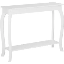 Beliani Hartford Konsolentisch 100 x 31 x 80 cm weiß