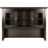 SIT Möbel Buffet-Aufsatz Samba 148 x 34 x 110 cm BRAUN