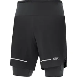 Gore Herren Ultimate 2in1 Shorts schwarz