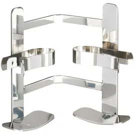 Wenko Turbo-Loc® Eck Shampoohalter Duo Clippsy - Silber