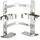 Wenko Turbo-Loc® Eck Shampoohalter Duo Clippsy - Silber