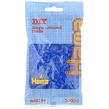 Hama Bügelperlen 1000 Stück neon blau