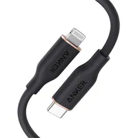 Anker 641 USB-C auf Lightning Kabel (Flow, Silikon) 1.8m / Midnight Black