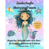 majosta Zauberhafte Meerjungfrauen - mein erstes Malbuch: Magischer Malspaß unter dem Meer - ein wunderschönes Malbuch für kreative Mädchen ab 4 Jahren