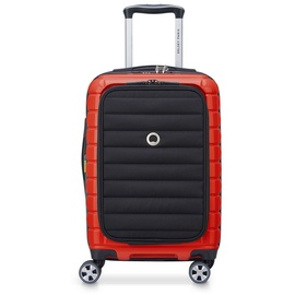 Delsey PARIS Shadow 5.0 Expandable 4DR Business Cabin Trolley 55 Intense Red