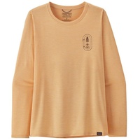 Patagonia W's L/S Cap Cool Daily Graphic Shirt Damen Langarmshirt sandy melon x-dye