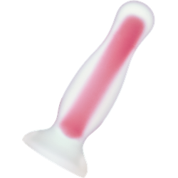 Radiant - Glow in the Dark Plug, 14,5 cm, pink