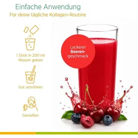Biostile Collagen Premium Red Total Beutel 30 St.
