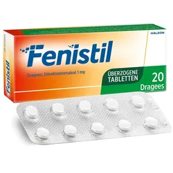 Fenistil Dragees, Dimetindenmaleat 1 mg/Tabl., Antiallergikum