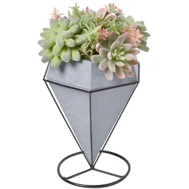 Homescapes KUNSTPFLANZEN Sukkulenten-Arrangement im Deko-Topf, 31 cm
