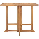 vidaXL Garten-Esstisch 90 x 90 x 75 cm Braun
