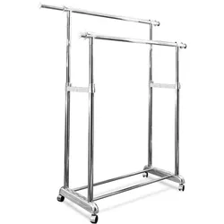 Rollgarderobe Ritrovo Metall Silber