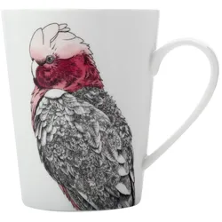 Maxwell & Williams Kaffeebecher Galah 460 ml Keramik Rot