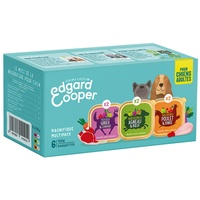 Edgard & Cooper Multipack Dose Patée Hund Erwachsene ohne Getreide Naturfutter 6 x 100 g Huhn Lamm Wild, gesunde Ernährung schmackhaft und ausgewogen, hochwertiges Protein