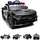 ES-Toys Dodge Polizei Elektroauto schwarz (12 V)
