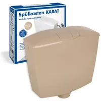 SANITOP-WINGENROTH Spülkasten Karat | 9 l Geräuscharm und vollisoliert