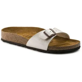 Birkenstock Madrid Vegan Birko-Flor schmal graceful pearl white 36
