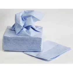 Vliestücher, ca. 30x38cm, blau, Pck=44St, 5550002, f. Lebensmittelkontakt