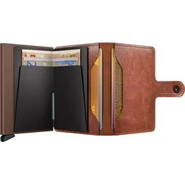 Secrid Miniwallet Vintage Portemonnaie cognac brown