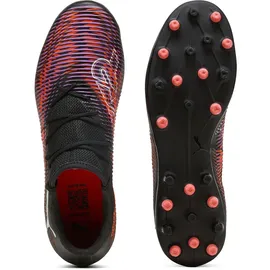 Puma Future 8 Match Low MG Fußballschuhe 01 black/white/glowing red 44.5