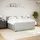 vidaXL Boxspringbett 180 x 200 cm Hellgrau
