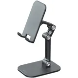 Xlayer Tablet und Handy Halterung Verstellbar Faltbar rutschfest Ständer Stand Dock für alle für Geräte bis zu 13 Zoll, iPhone, iPad Pro 9.7, 10.5, iPad Air Mini, Switch, Tab, und Tablet mit 4.7