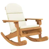 vidaXL Adirondack-Schaukelstuhl mit Kissen Massivholz Akazie