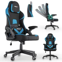 Onbest Gaming Stuhl – ergonomisch – mit Lordosenkissen –