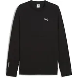 Puma Herren Sweatshirt, tech Crew DK PUMA Black, L