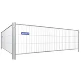 Schake Mobilzaun Standard Element Stahl 3,5x1,2m ohne Haken und Ösen