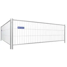 Schake Mobilzaun Standard Element Stahl 3,5x1,2m ohne Haken und Ösen