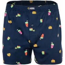 Happy Shorts Web-Boxershorts mehrfarbig L 1er Pack