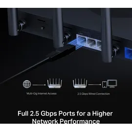 Mercusys BE9300 Tri-Band WiFi 7 Router MR47BE, Router,