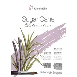 Hahnemühle Sugar Cane Aquarellpapier, DIN A5, 290 g/m2, 12 Blatt