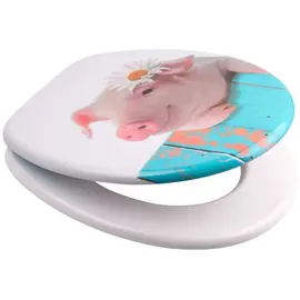 Sanilo WC-Sitz Schwein, mit Absenkautomatik
