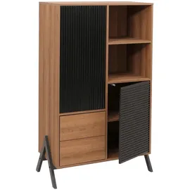 MCW O40 Hochschrank 79 x 40 x 138 cm Natur MDF/Metall