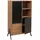 MCW O40 Hochschrank 79 x 40 x 138 cm Natur MDF/Metall
