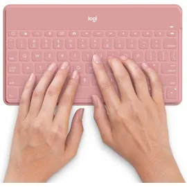 Logitech Keys-to-Go Tablet-Tastatur rosa