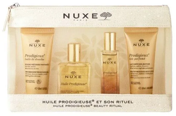 Nuxe HUILE PRODIGIEUSE Travel Kit (4 )